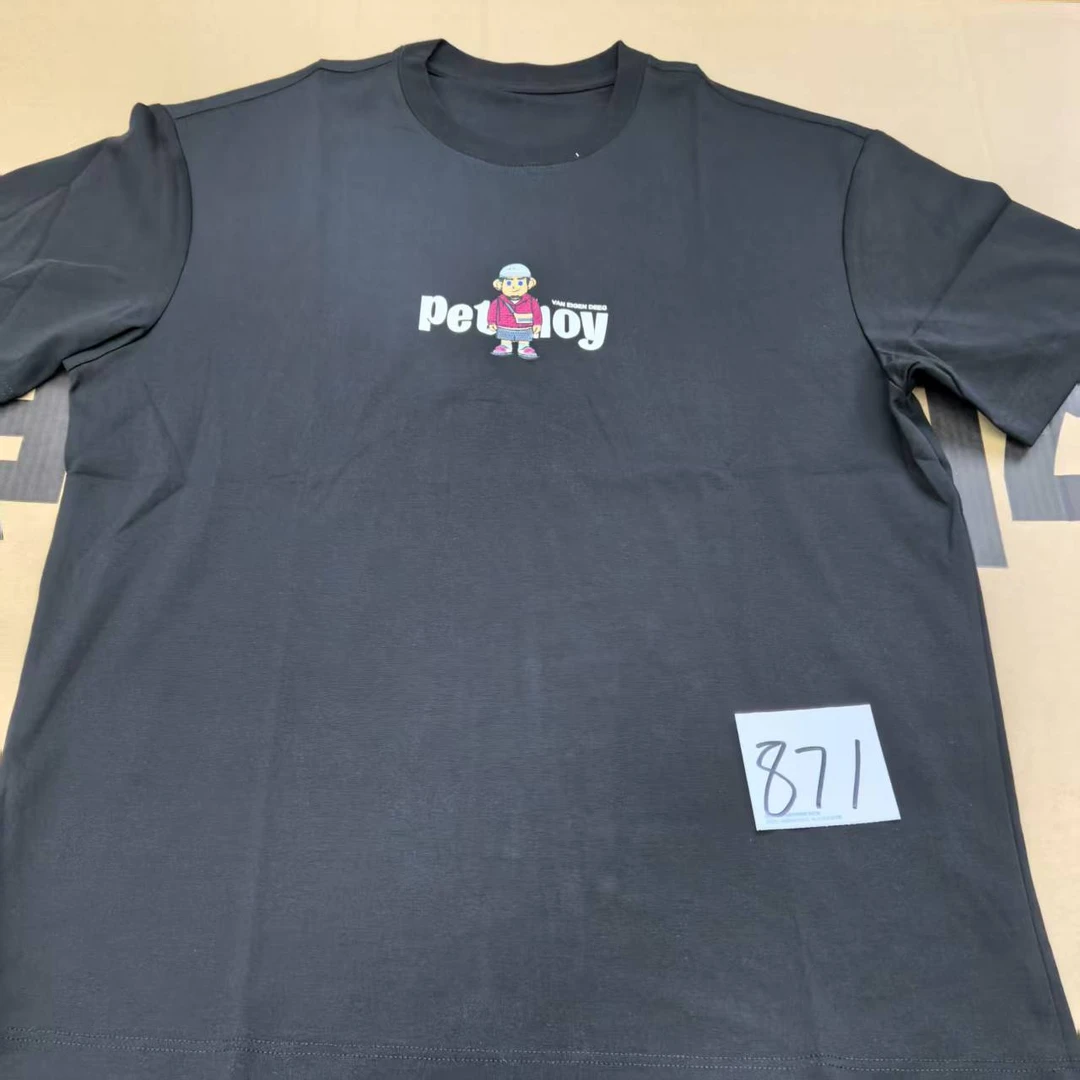 【粉丝断码】春夏款长袖时尚休闲宽松短袖871