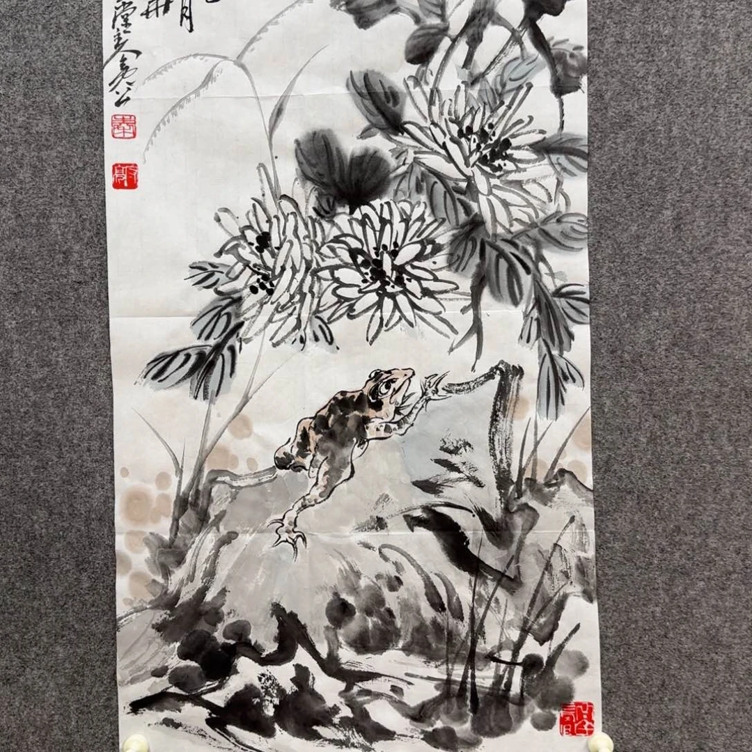 国画亮公老师手绘作品