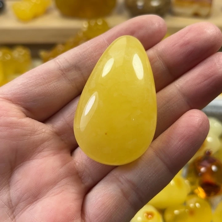 琥珀颈饰未镶嵌琥珀蜜蜡