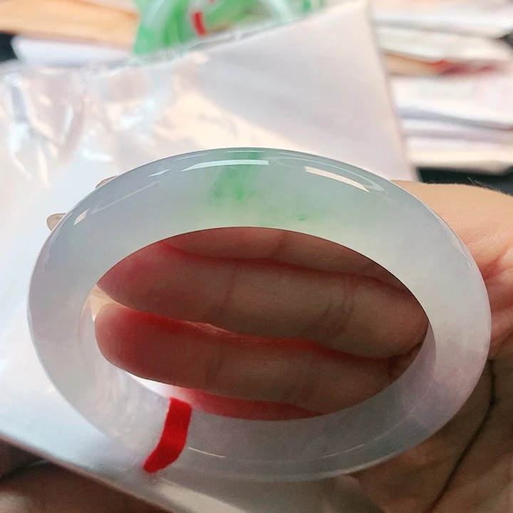 未镶嵌手镯翡翠m**粒1614