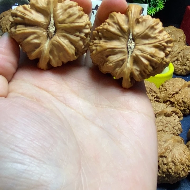 把件桃核核桃把件65