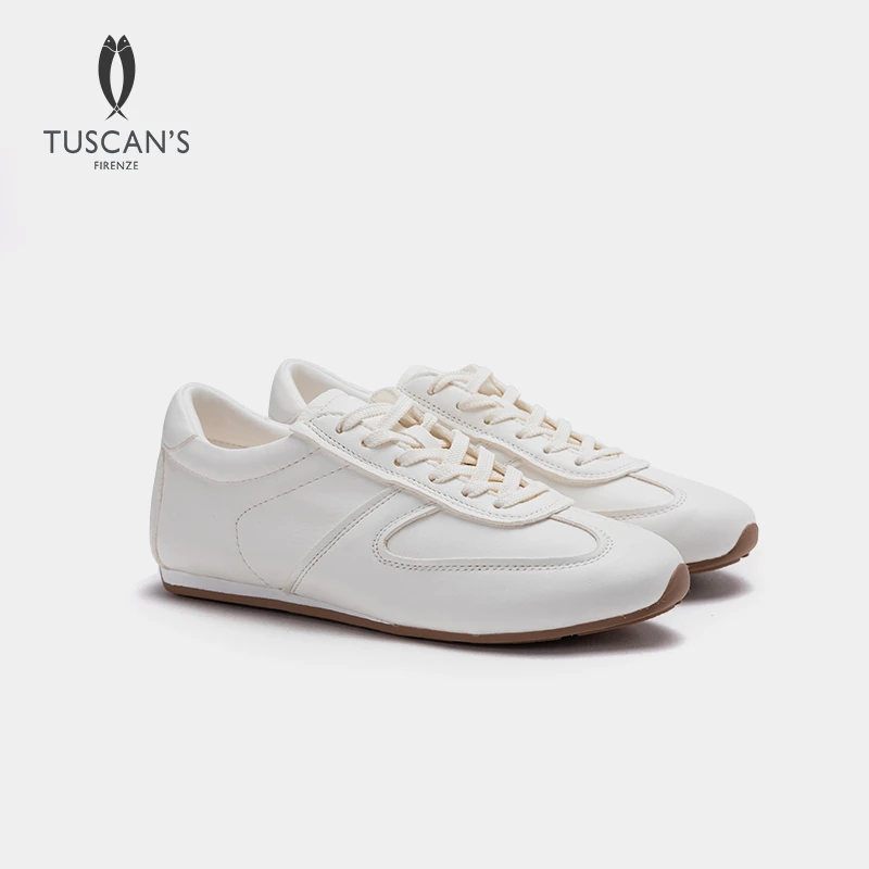 TUSCAN'S真皮舒适透气百搭软底平底德训鞋春夏休闲鞋309