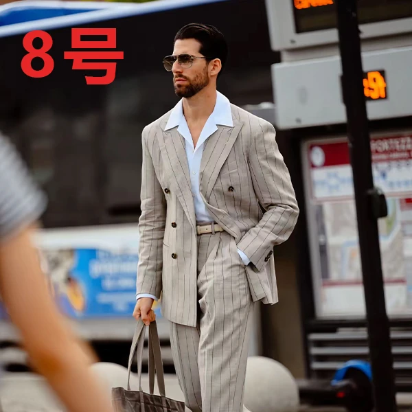 8号 秋季新款男装品质时尚休闲百搭男士直筒牛仔裤【66396】