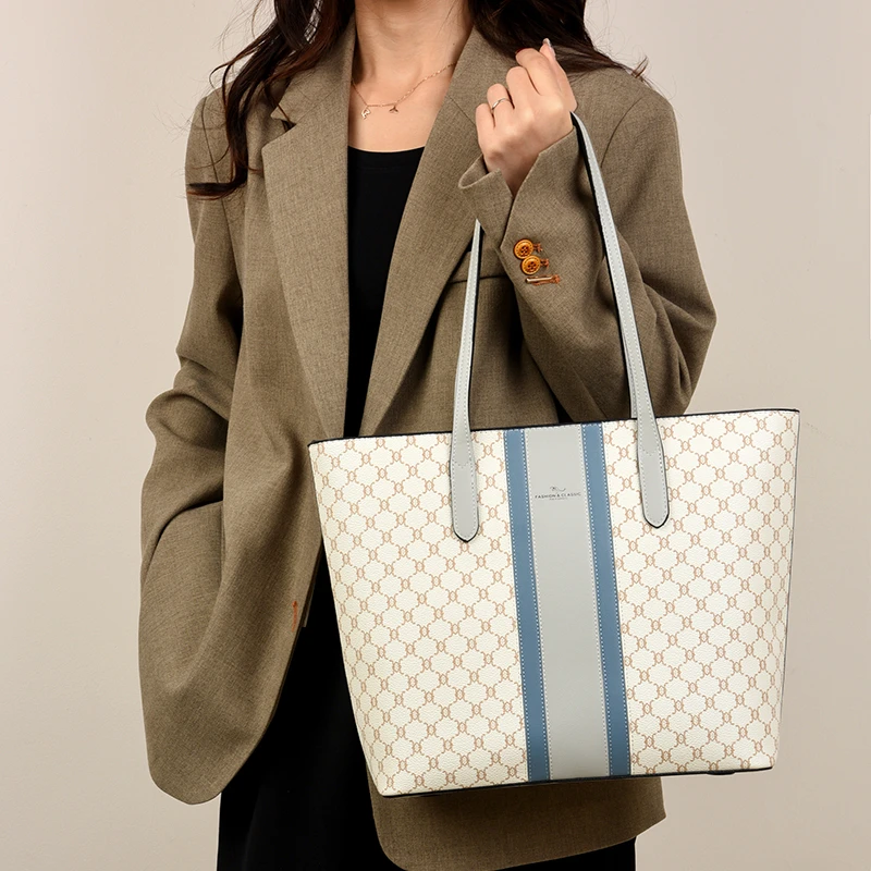 品牌潮流女包大容量手提包女秋冬包包2024新款时尚软皮包斜挎大包