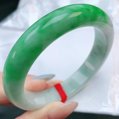 未镶嵌手镯翡翠57圈口882340
