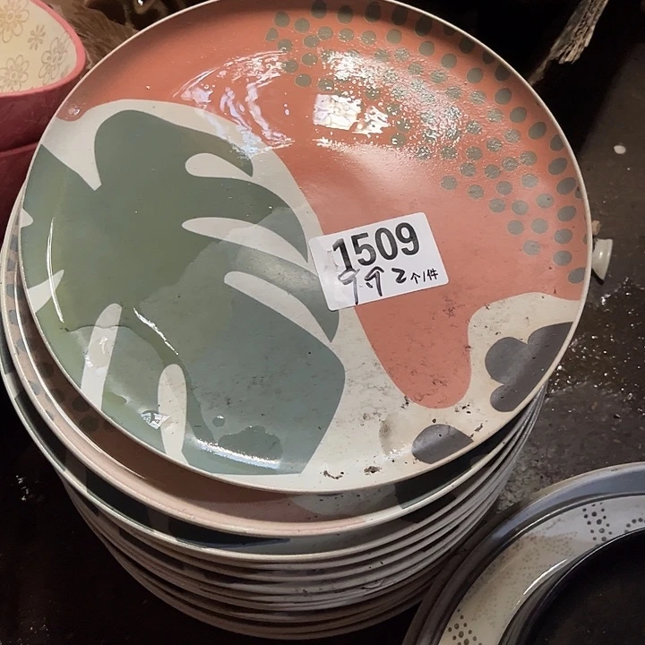 搪瓷微瑕外贸陶瓷餐具1509