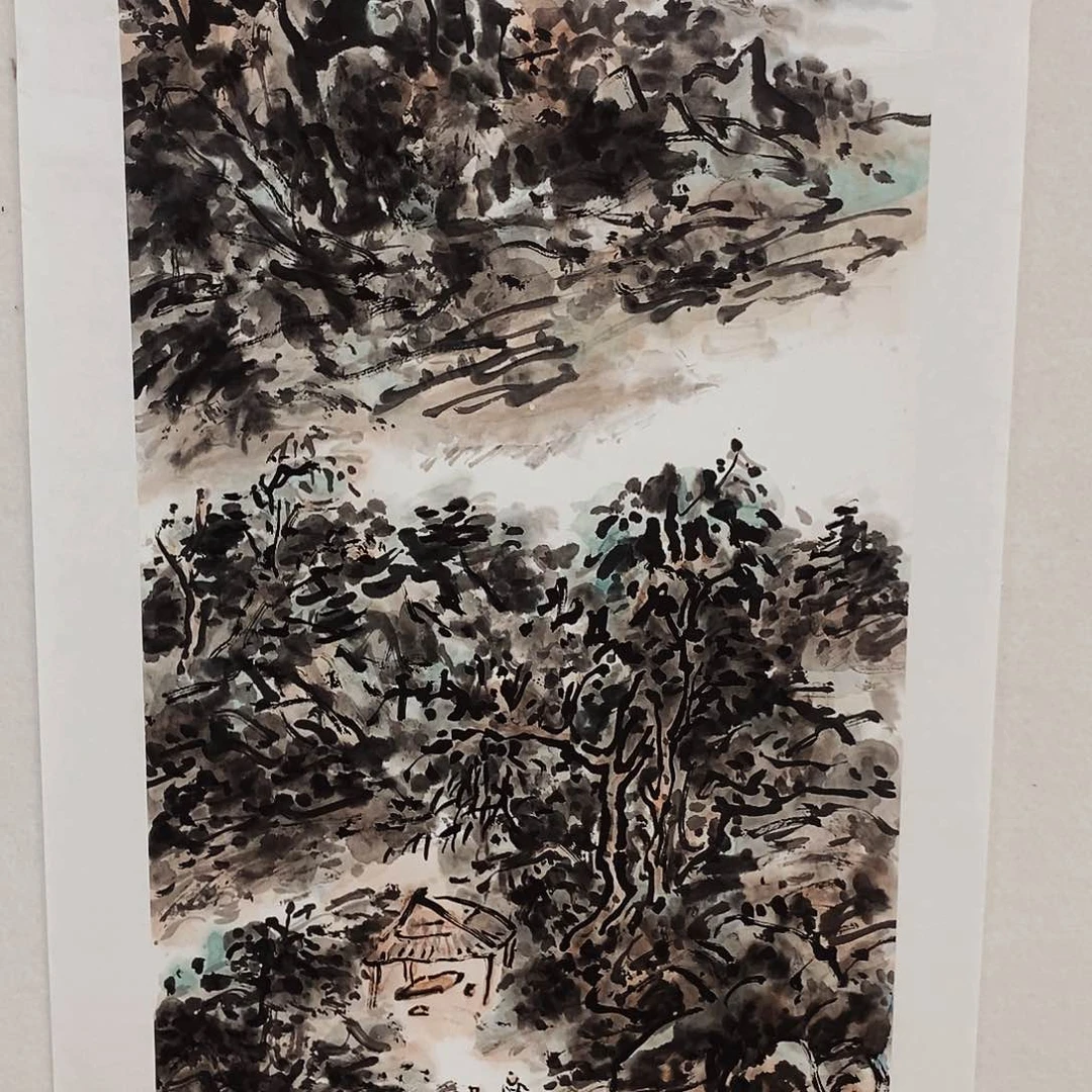 国画书画作品多次参加全国书画大展赛