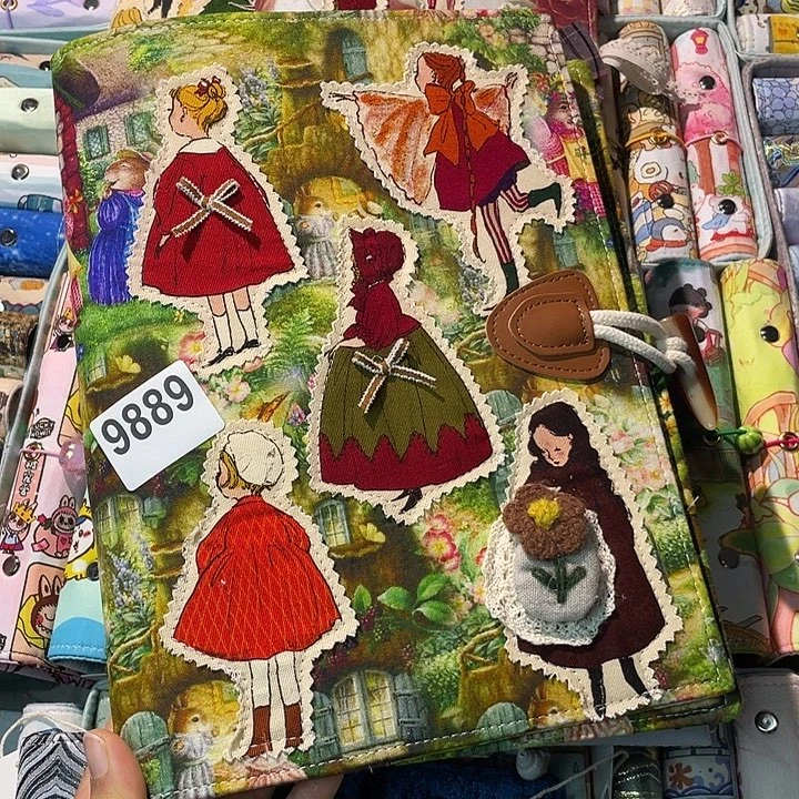 织绣B5 活页送纸9889