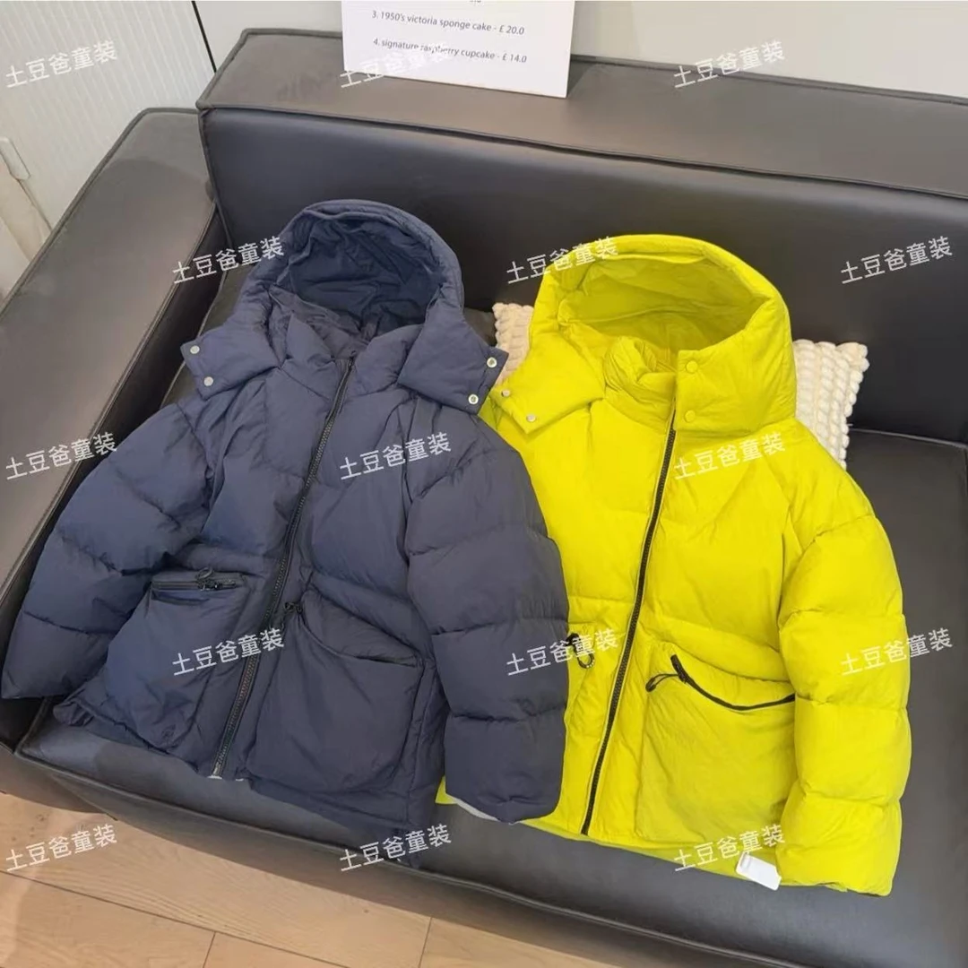 冬季新款儿童棉服服男女童洋气韩版保暖外套