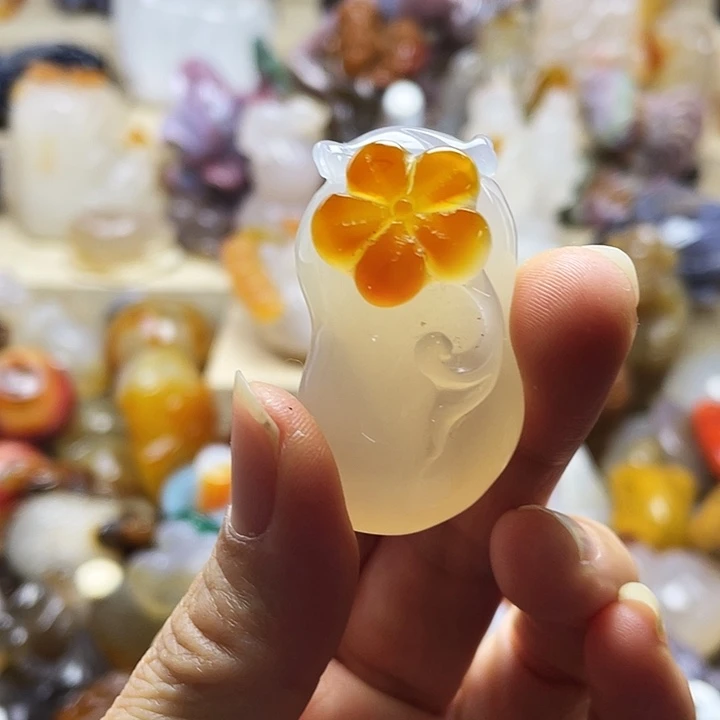 玛瑙/玉髓未镶嵌饰品