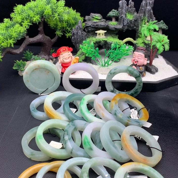 定制翡翠翡翠手镯未镶嵌