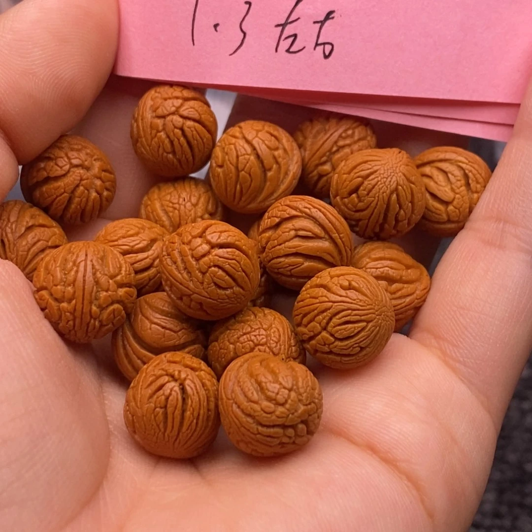 秦岭龙纹桃核单圈