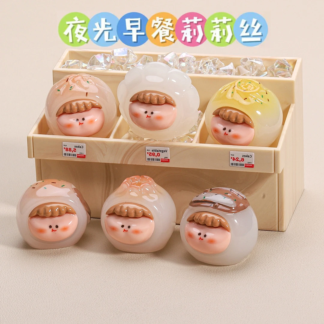 【对对碰】夜光早餐莉莉丝 卡通小摆件