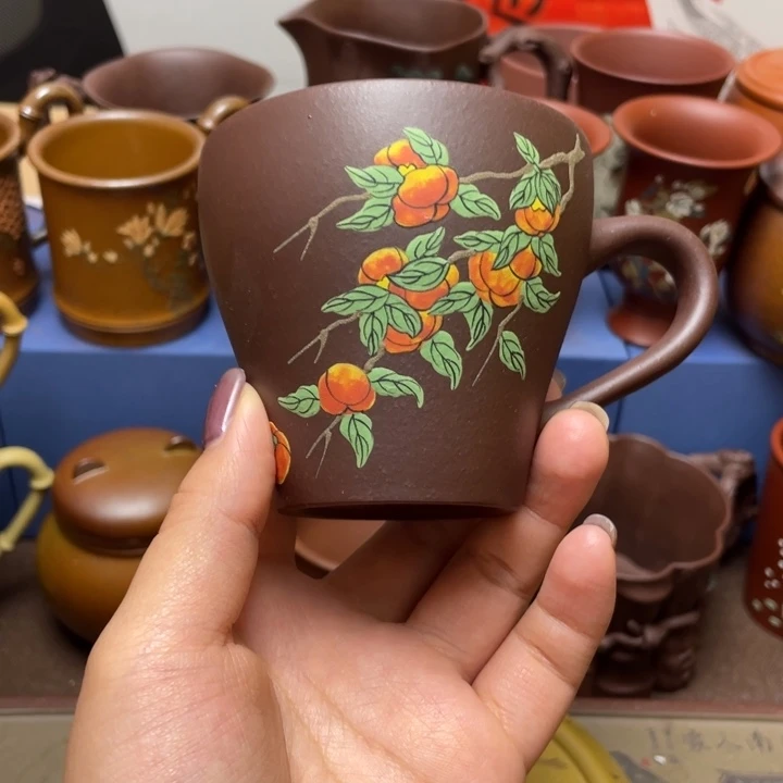 紫砂茶杯紫砂主人杯