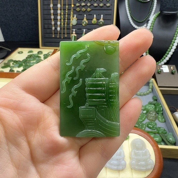 未镶嵌和田玉挂件