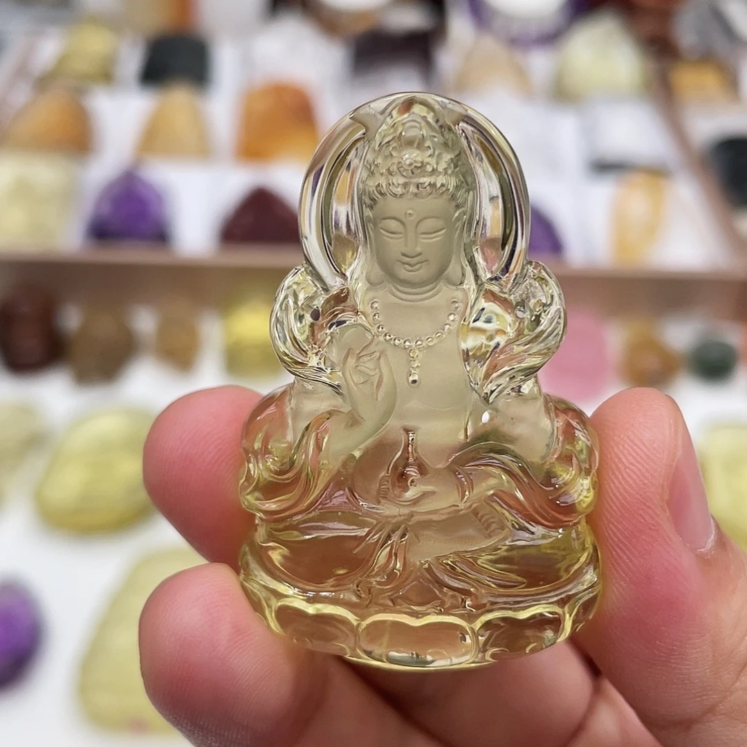 水晶颈饰未镶嵌定制