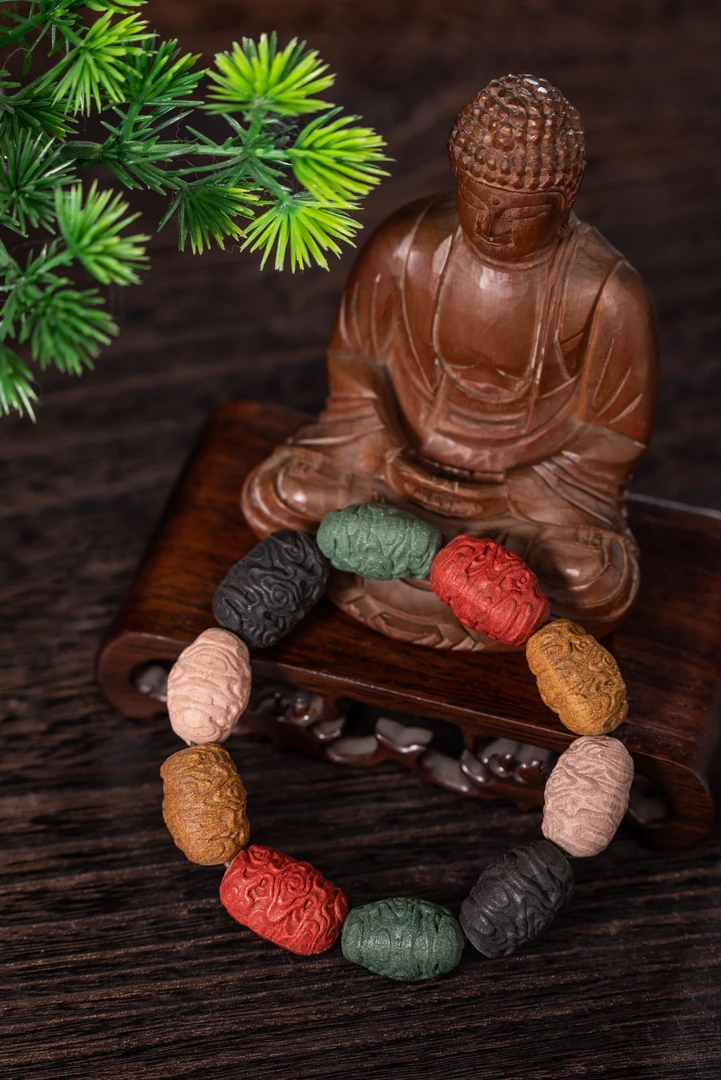 【香珠】五台 五行祥云好礼古法手工传统工艺 宫廷传承天然香珠