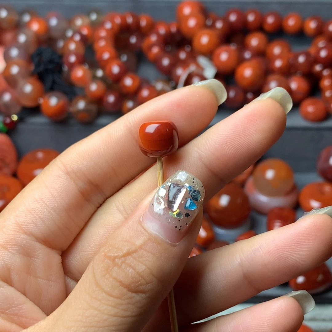 ****瑞南红玛瑙未镶嵌配饰