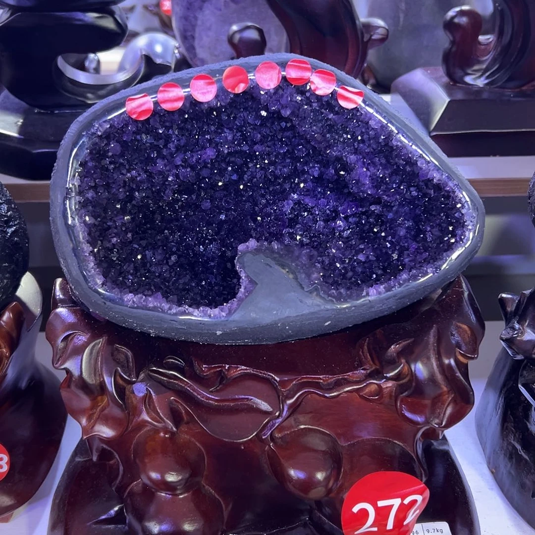 未镶嵌大型摆件（非配饰）紫晶