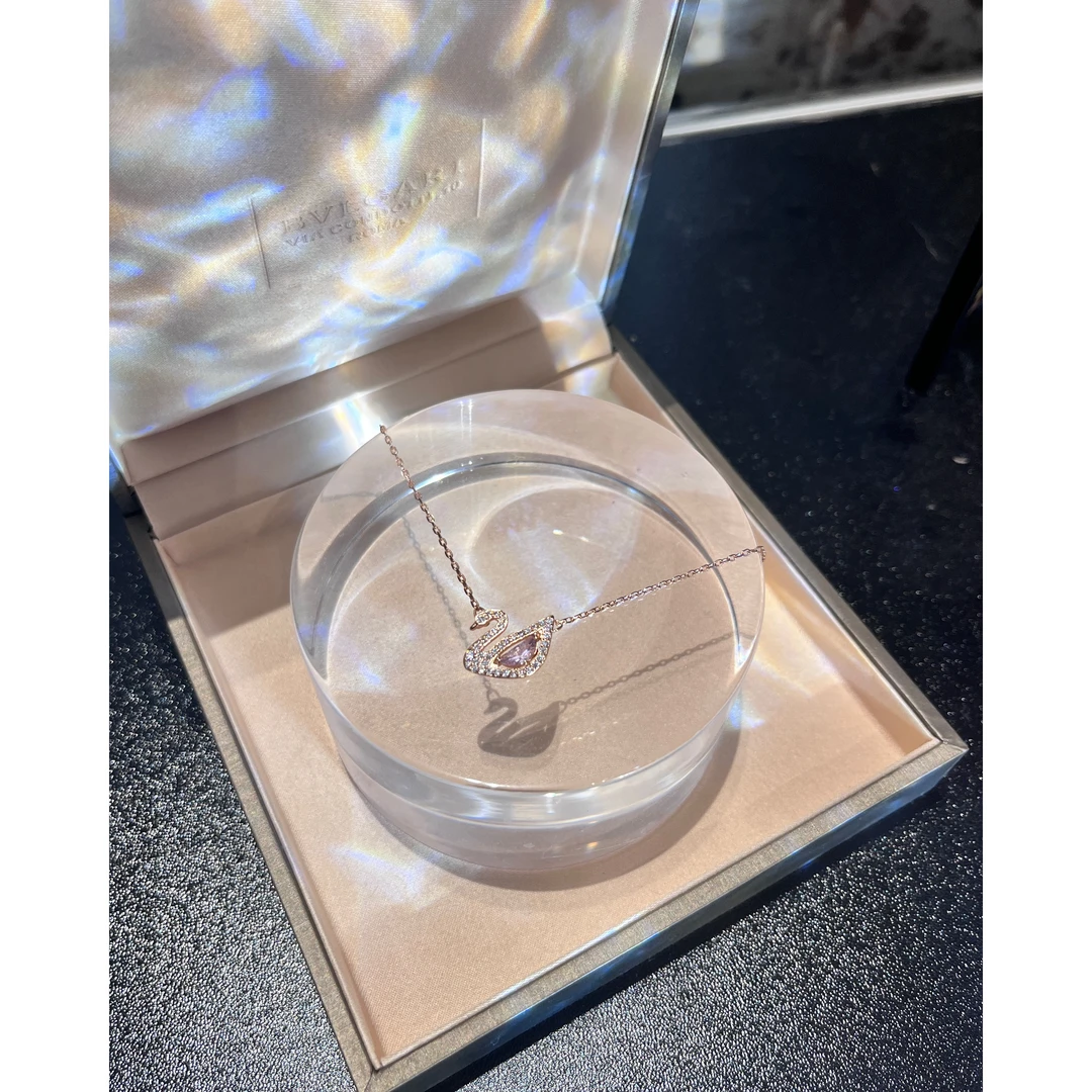 铜合金项链 B1870 气质灵动白天鹅项链