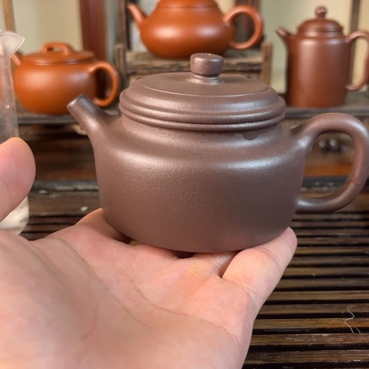 茶壶紫砂原矿紫砂手工制作