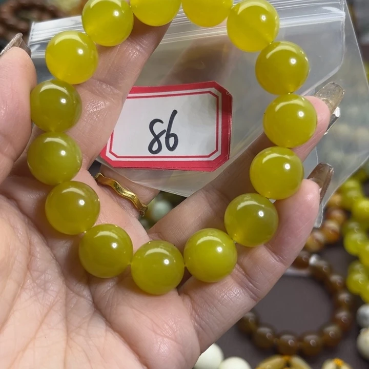 蛇纹石玉未镶嵌手链