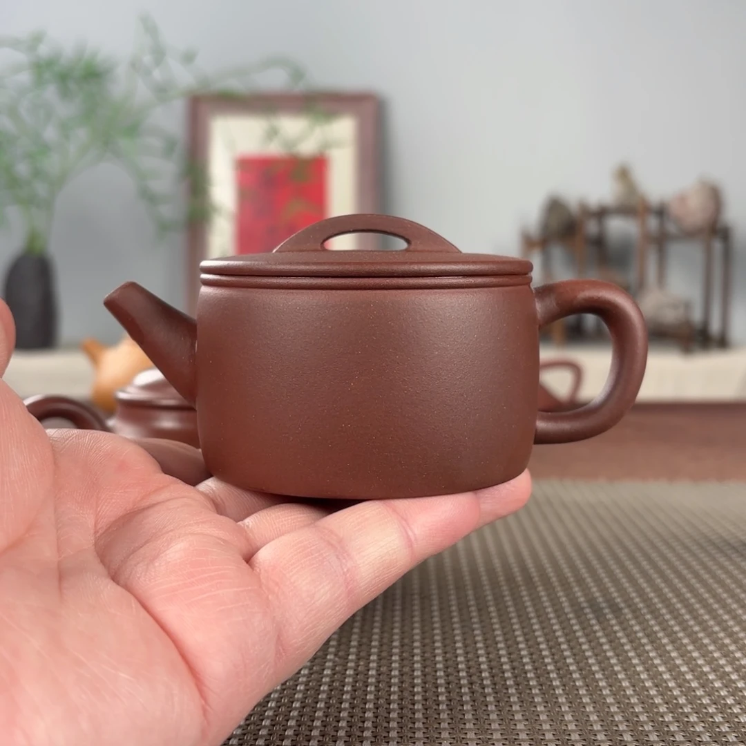 茶壶紫砂黄龙山原矿紫砂壶150