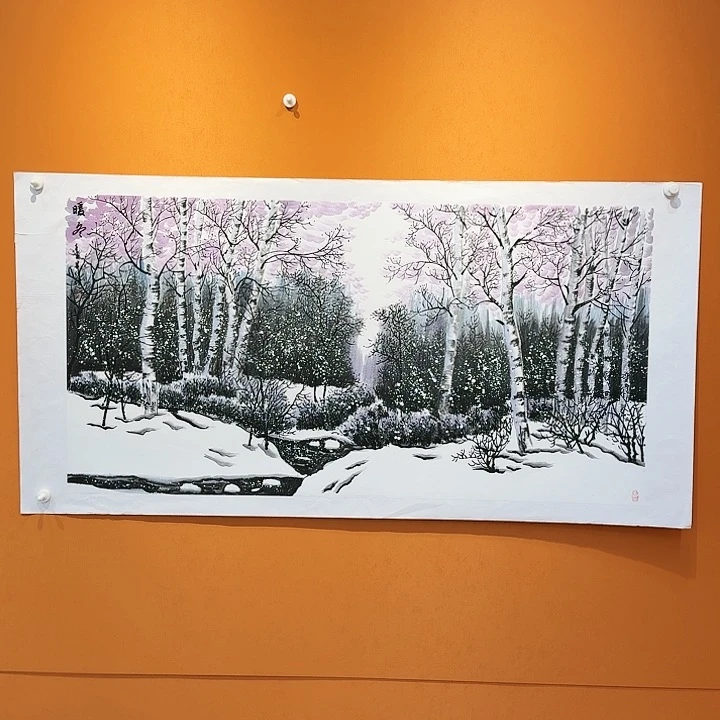 国画书法作品多次参加全国