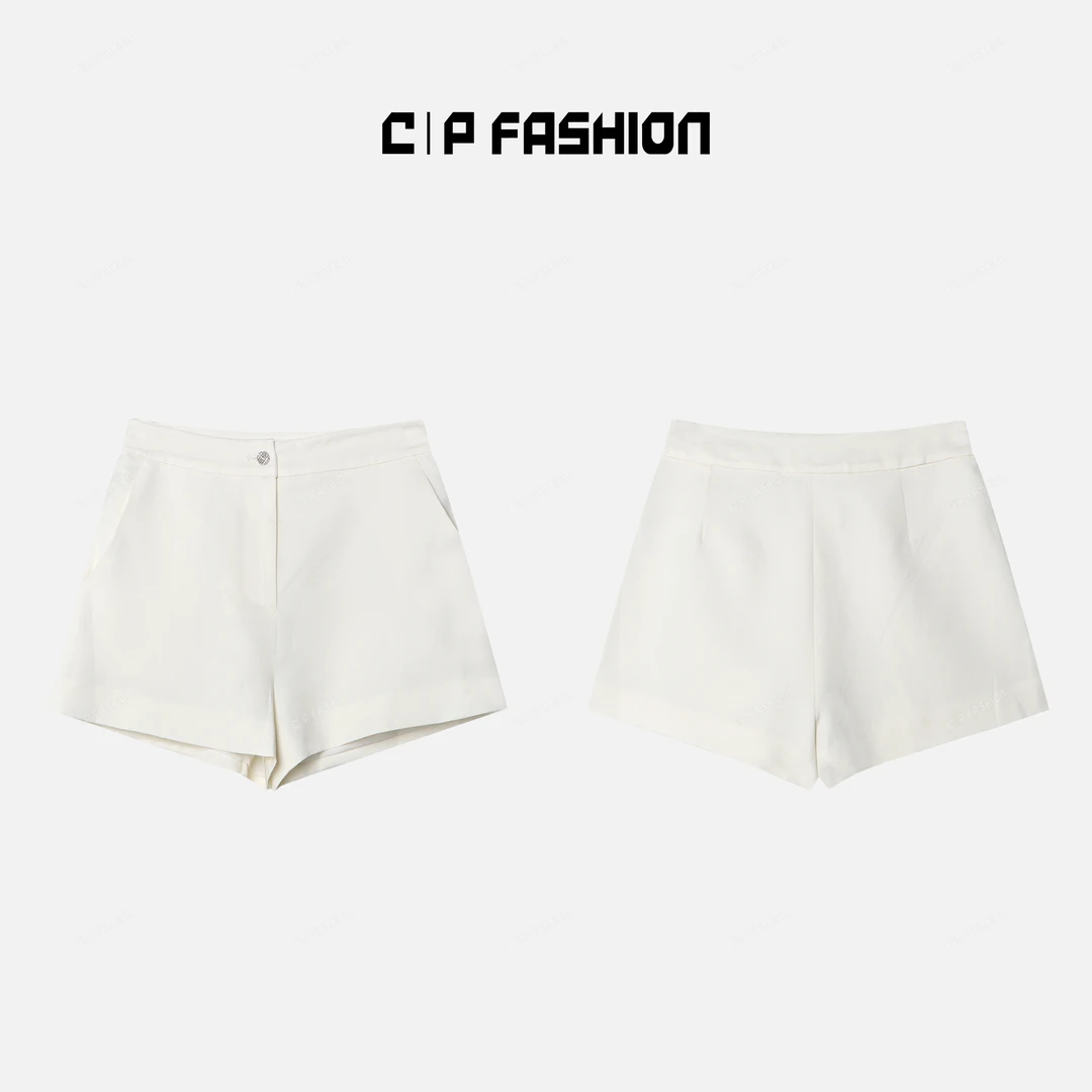 AR丨“椛泺邗绛”高级简约纯色短裤J01570DK242