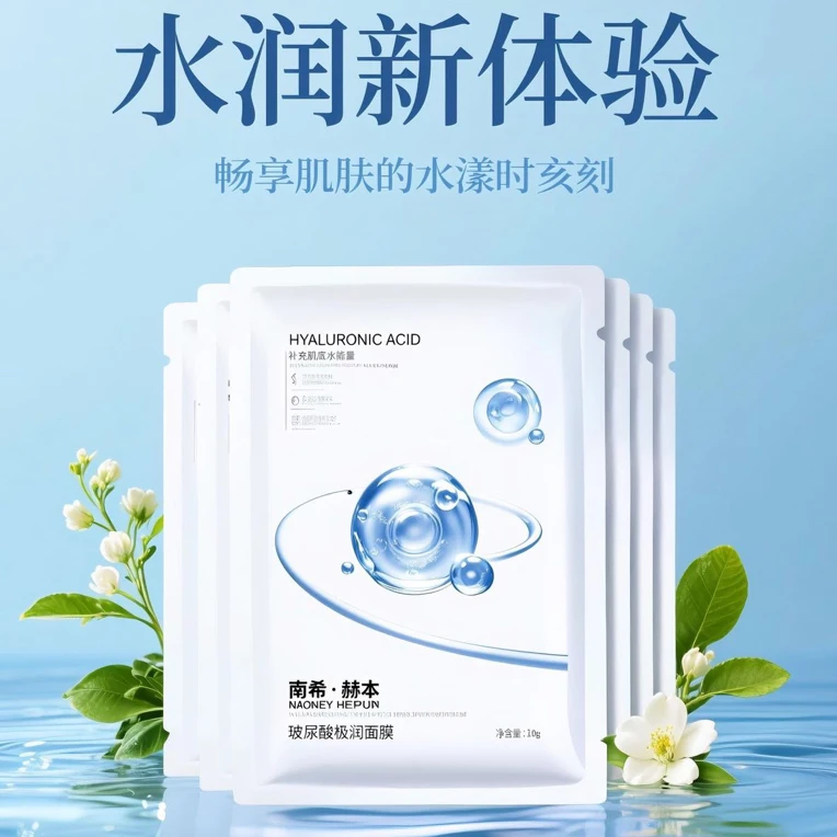 【官方授权】南希•赫本NAONCEY HEPBURN玻尿酸极润面膜