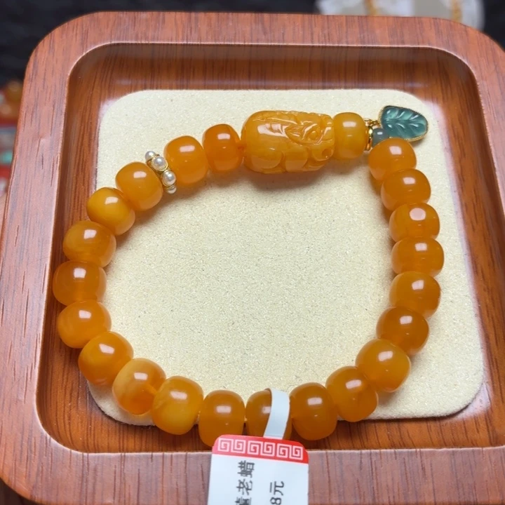 蜜蜡未镶嵌手链手串