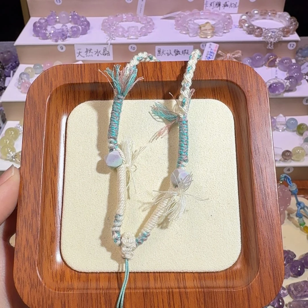 水晶手串未镶嵌绳子