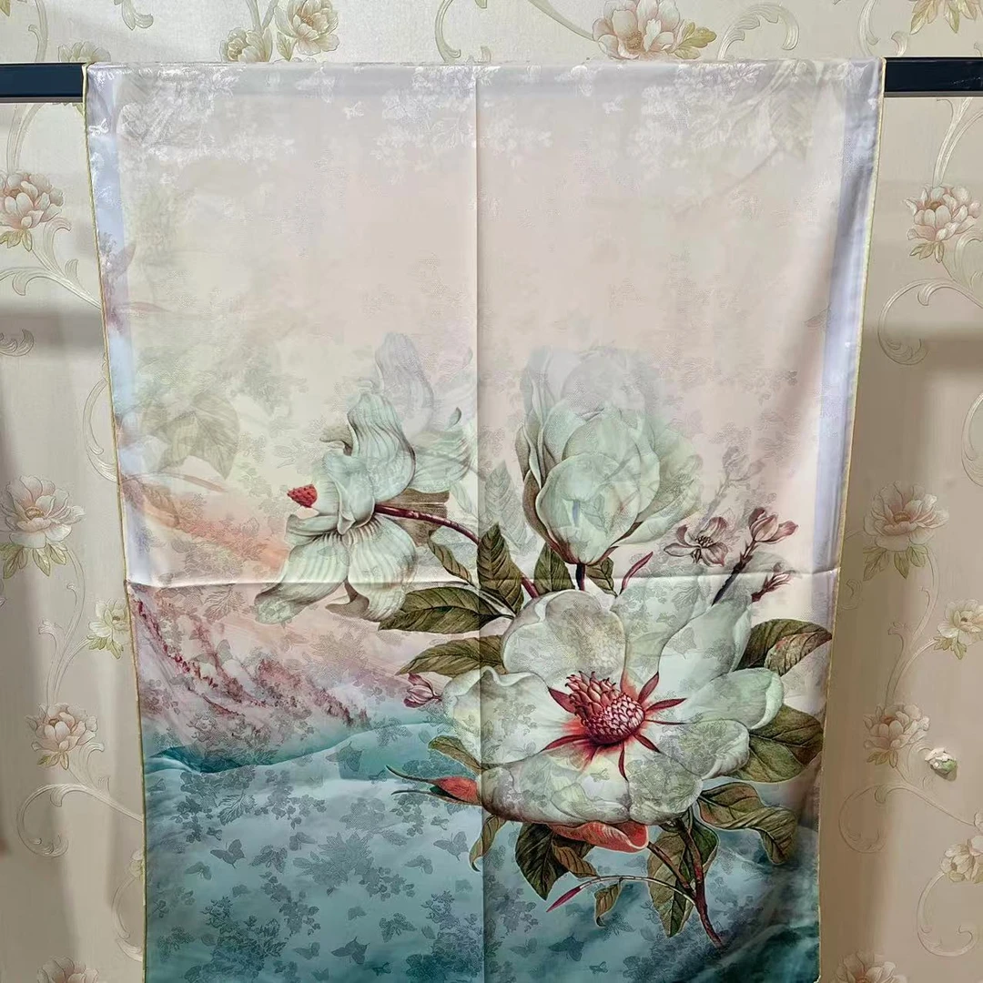 【清露玉兰】苏杭高级休闲 高奢新款百搭款长巾披肩70*180