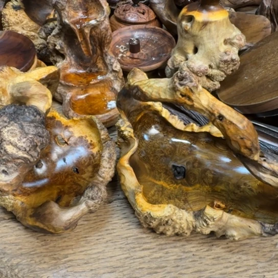 茶***行手串/手链小叶紫檀小叶羊蹄甲清香木材