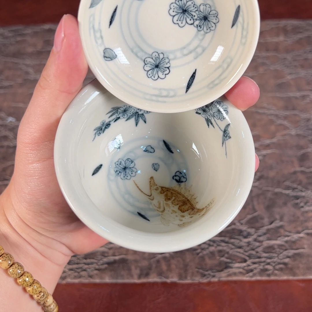 杯景德镇手绘陶瓷