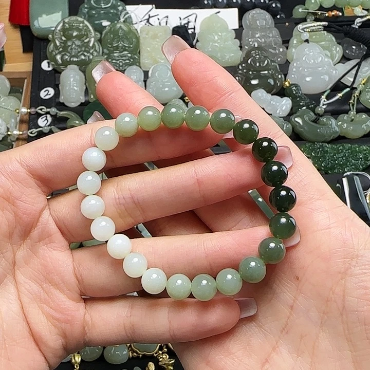 未镶嵌手串和田玉