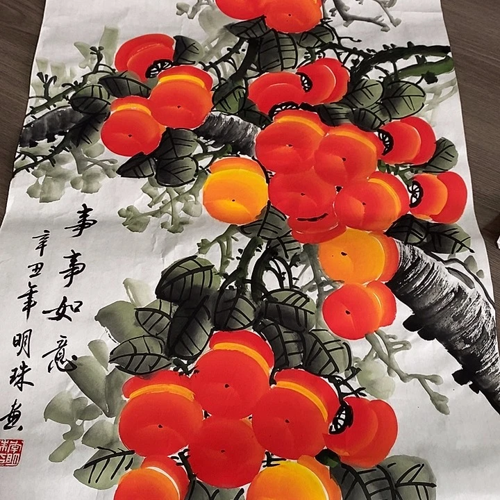 纯手绘国画作品欣赏999