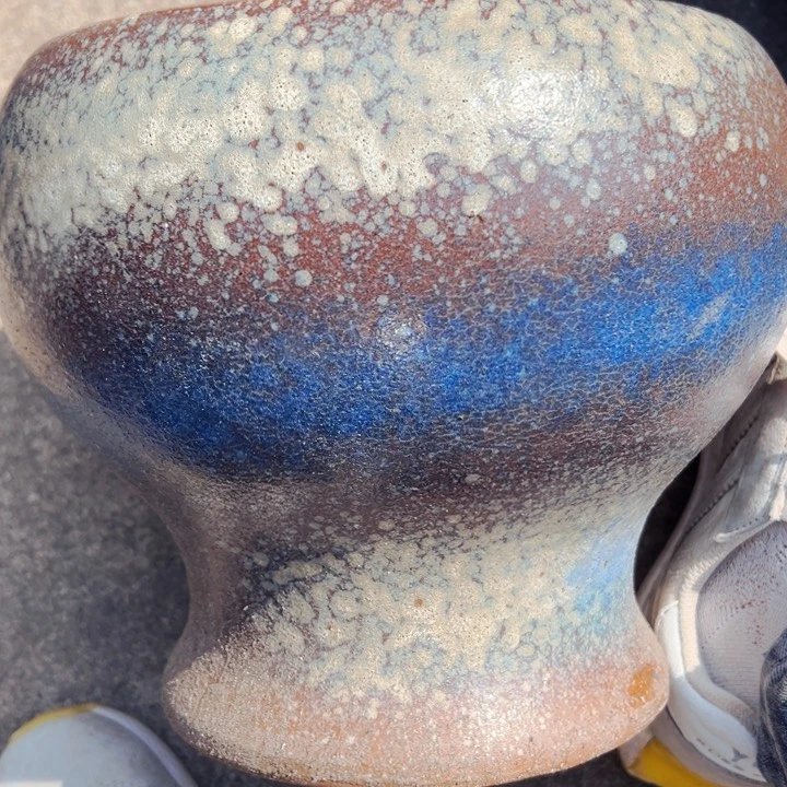 紫砂花盆高约29口约20