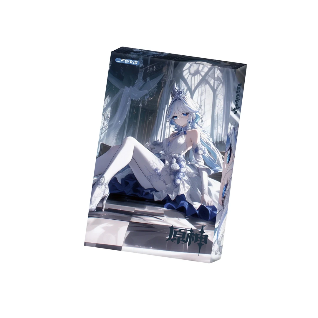 安安【祈愿】二三百文创 原神色纸第一弹收藏产品（主播代拆）