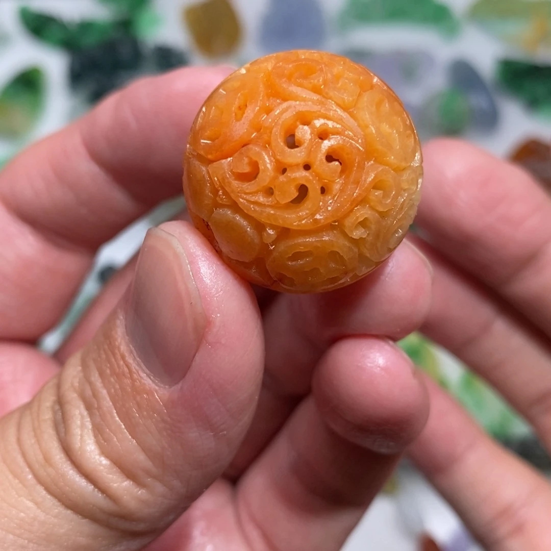 用***6定制翡翠未镶嵌吊坠