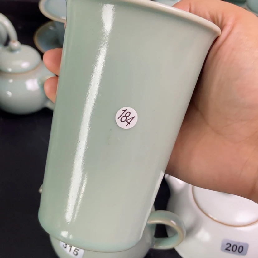 【闪购商品】笛*声可乐杯原矿釉汝瓷