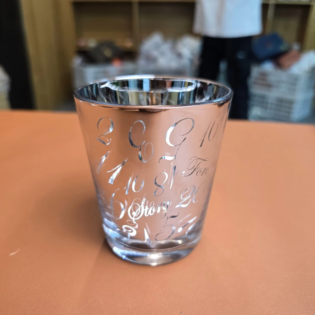 BY373-灰色玻璃杯