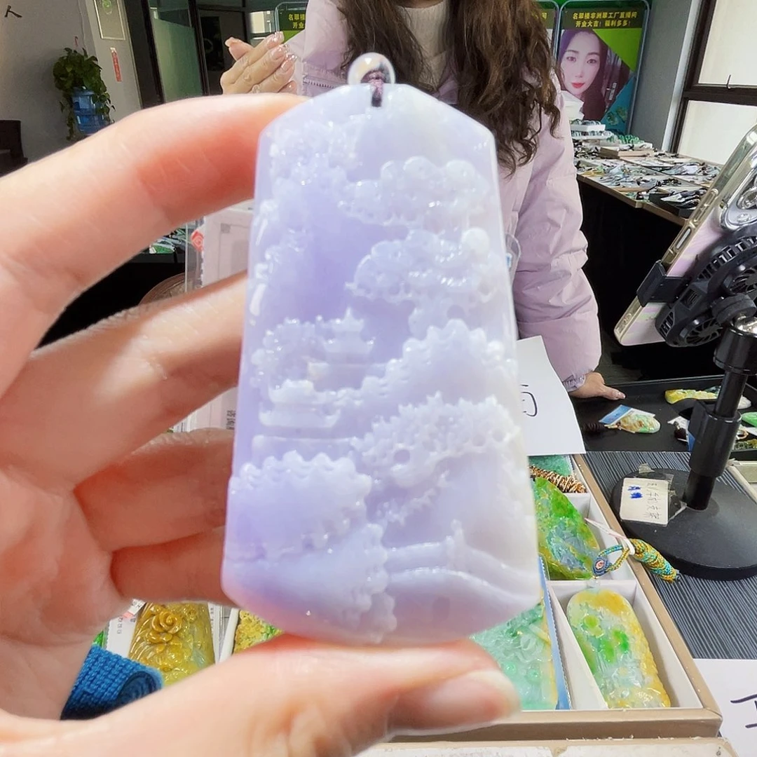 颈饰未镶嵌翡翠翡翠