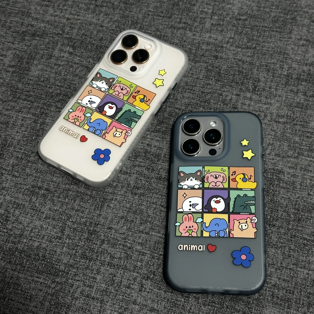 摩仕琪正版九宫格适用于iPhone高端肤感磨砂手机壳