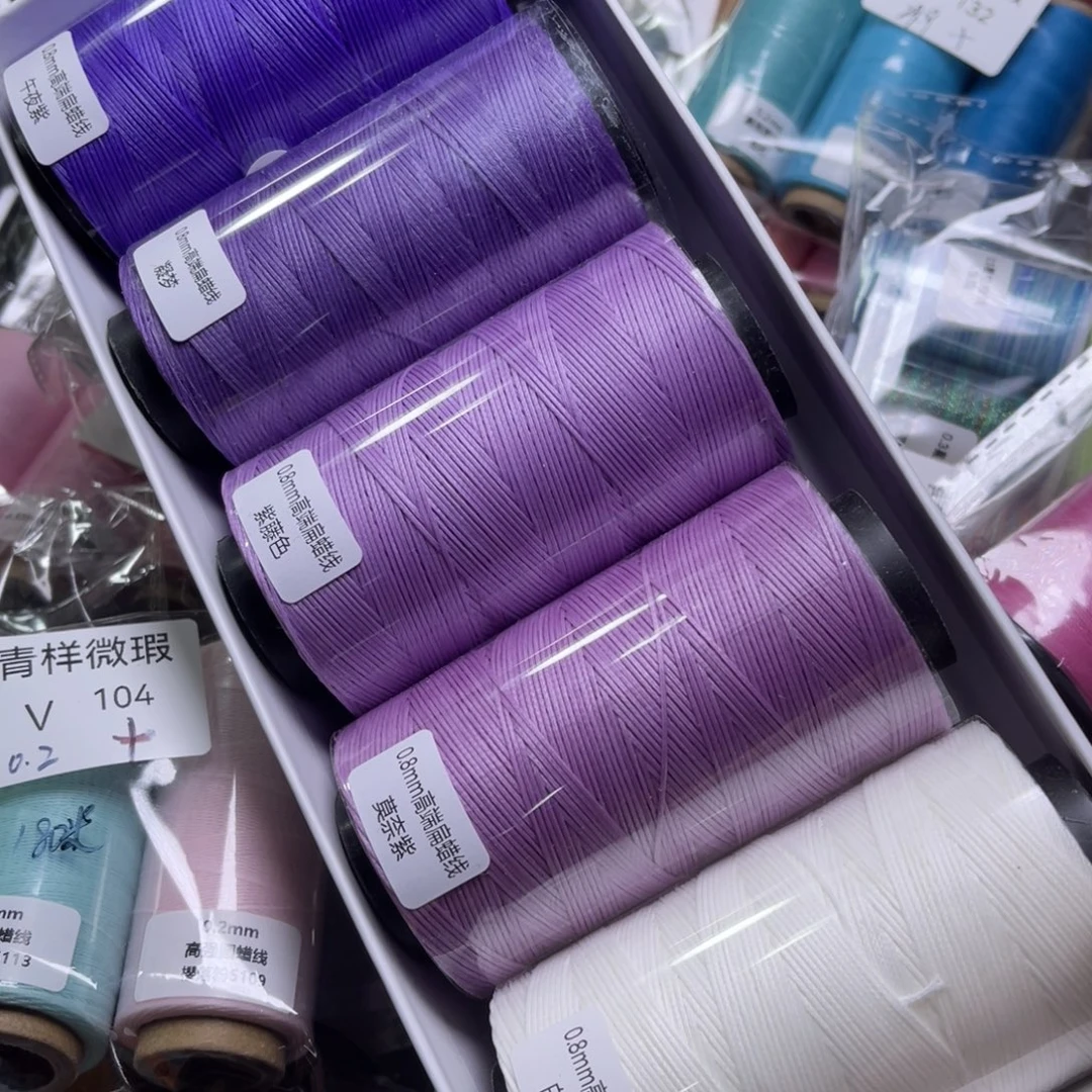 腈纶.0.8扁蜡100克5卷