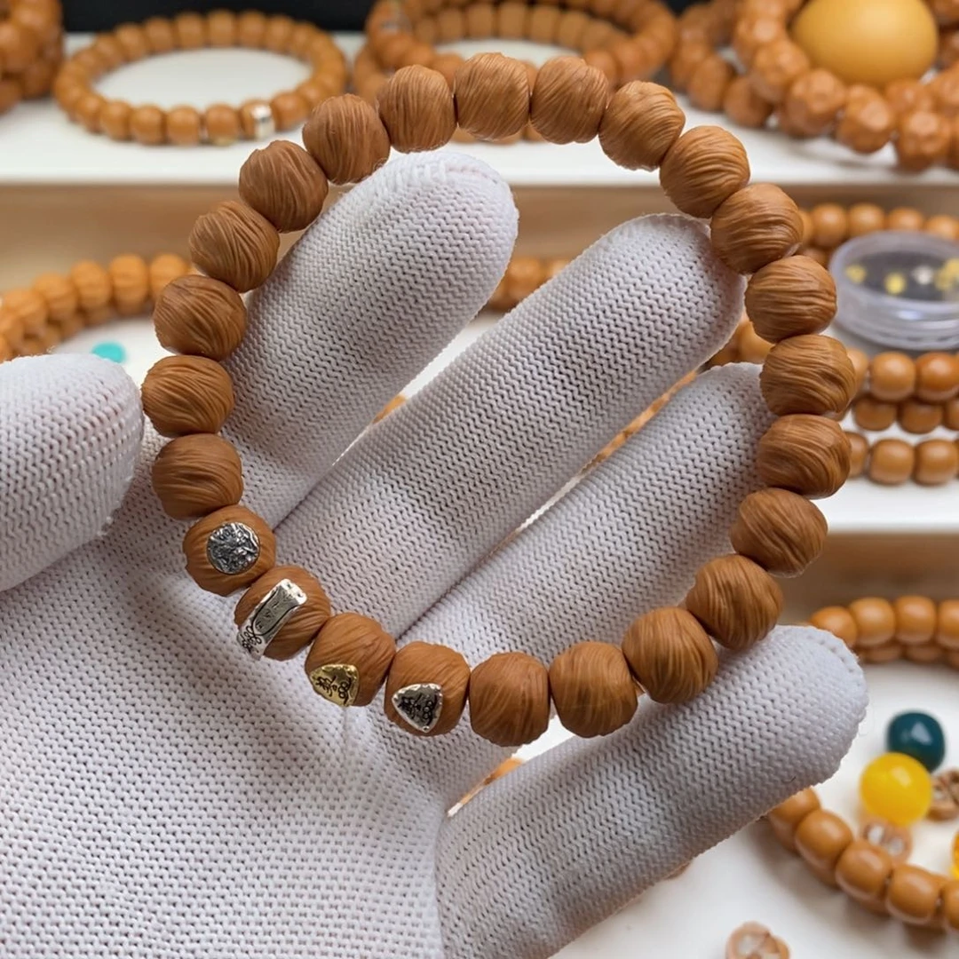 猴头核桃手串橙**爸云锦标