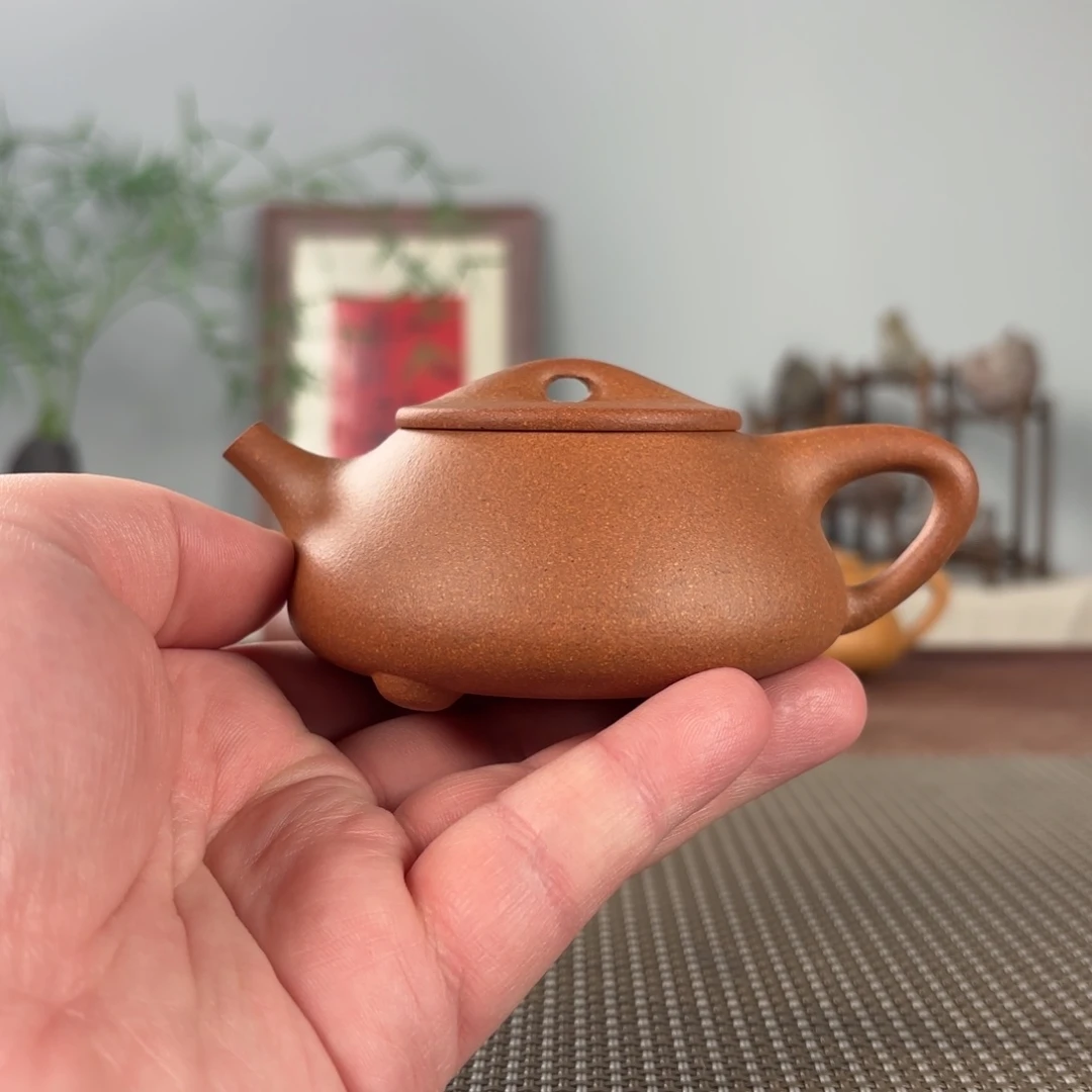 茶壶紫砂微瑕黄龙山原矿紫砂壶