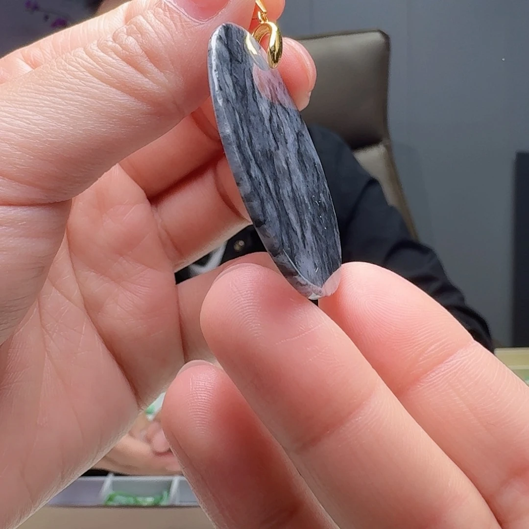 翡翠银S925镶嵌吊坠(不含链)多样性发货其一