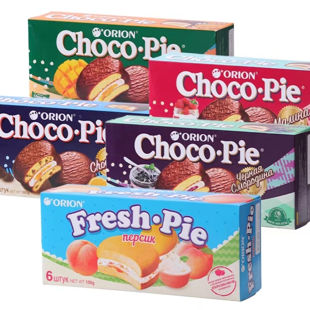 俄罗斯进口食品拉迈尔牌巧克力派(口味随机发)日期到26年1月中旬