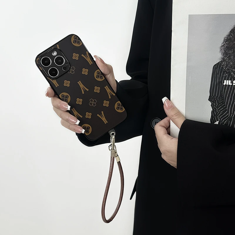 高级高奢花纹适用于华为P60手机壳防摔iPhone苹果13PRO趣味苹